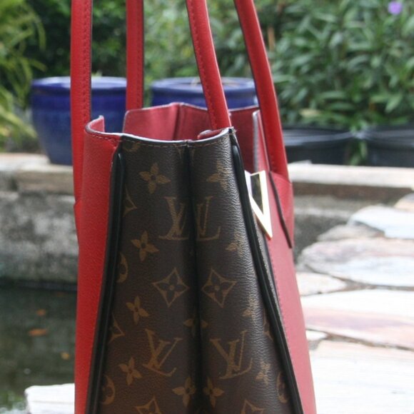 LOUIS VUITTON MONOGRAM CANVAS+LEATHER KIMONO MM BAG RETAIL $3250-100% AUTHENTIC - Picture 6 of 16